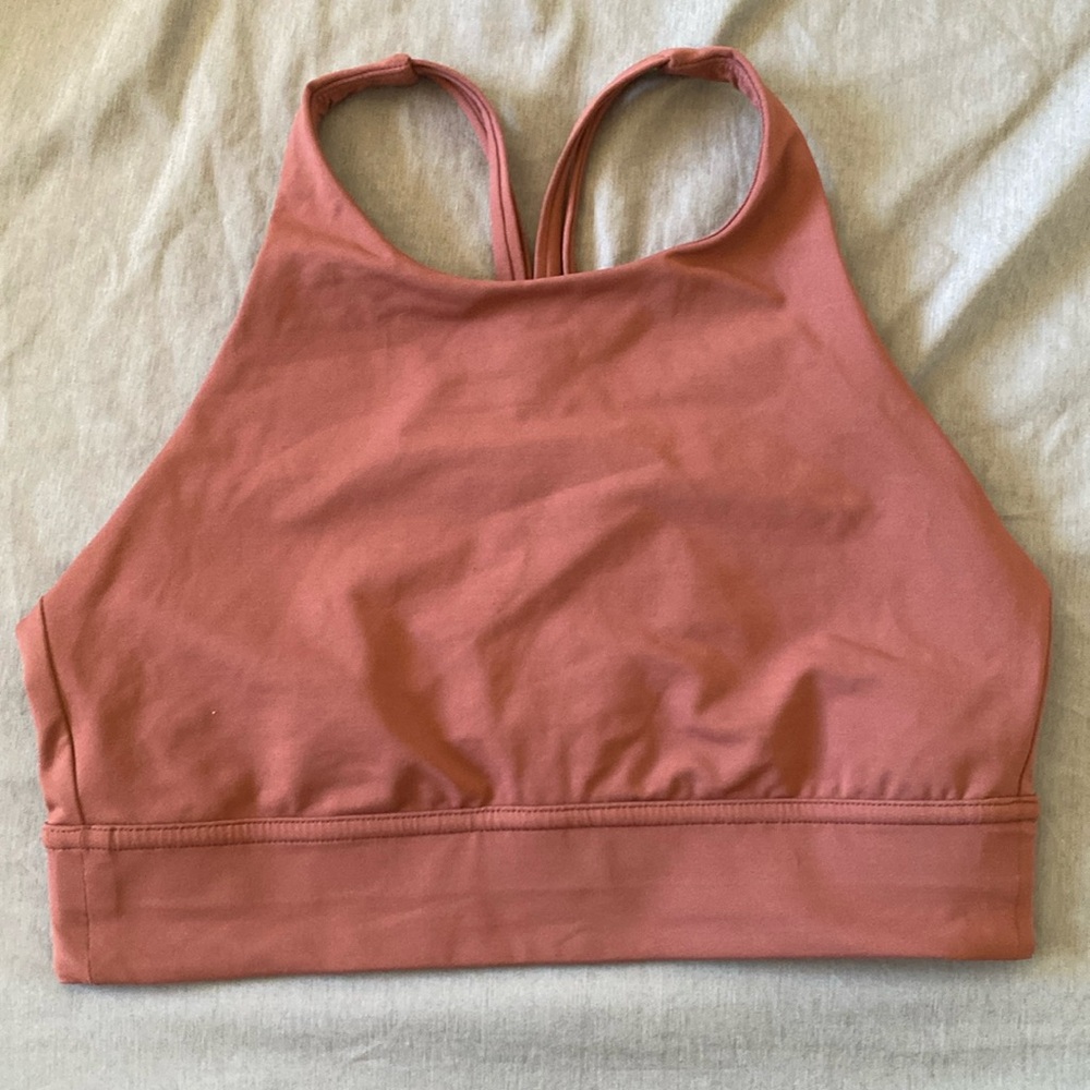 Lululemon x soul cycle high neck sports bra